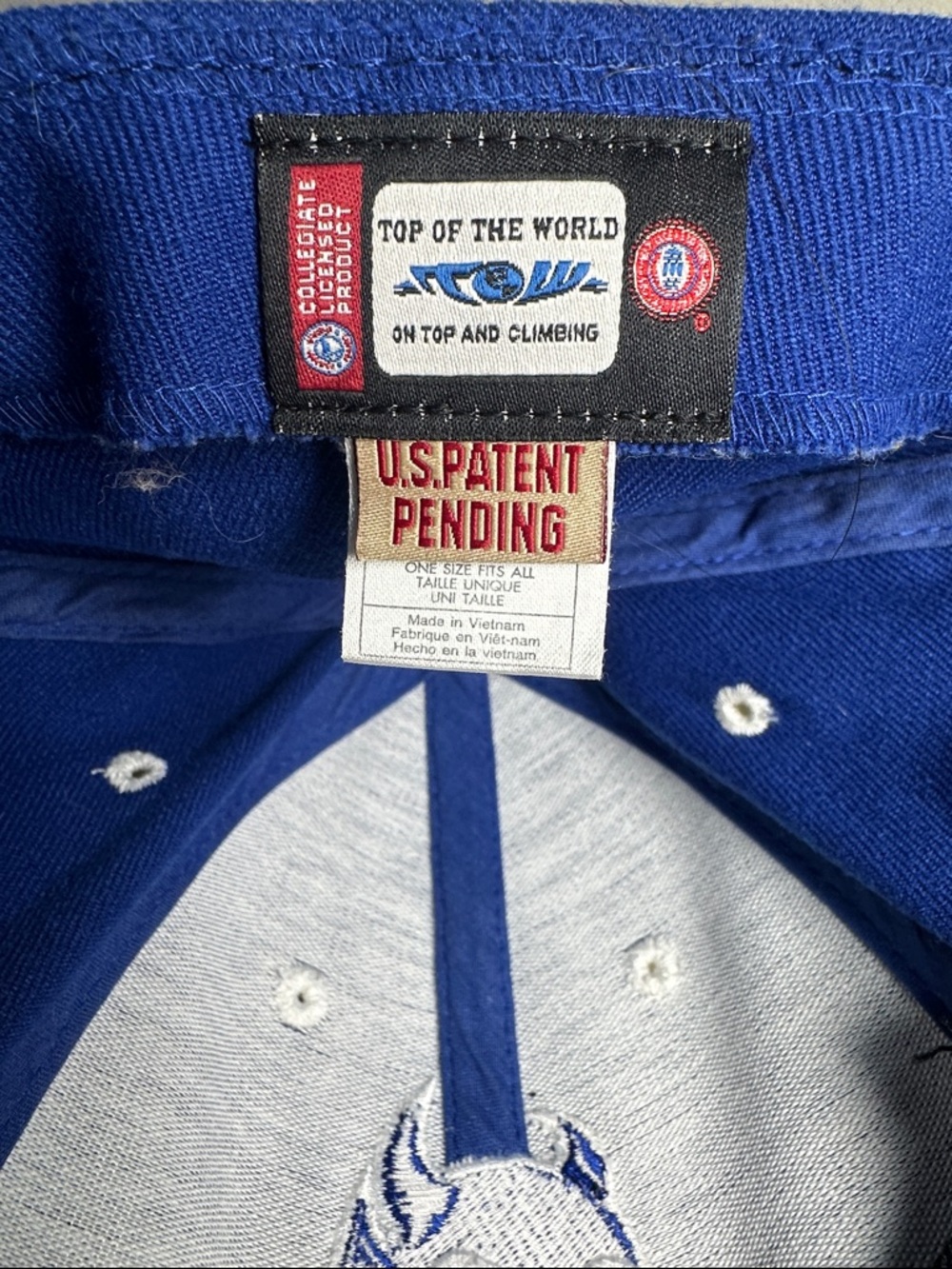 Top of the World Duke Blue Devils dark Blue and White Baseball Cap - Picture 7 of 7